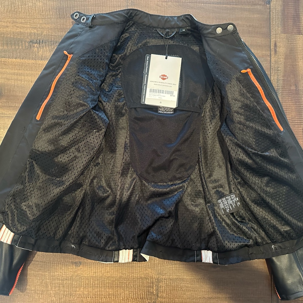 Harley-Davidson Chase Women’s Leather Jacket NWT - Picture 4 of 6